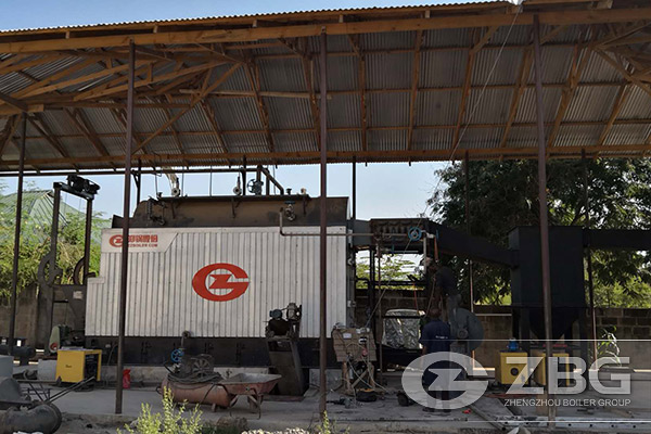 Caldera de biomasa para fabrica de piensos en Tanzania