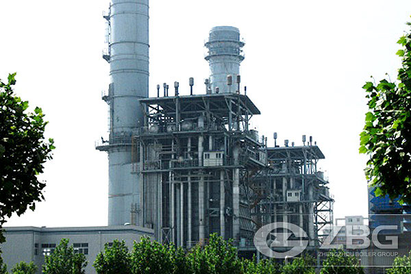 75t/h caldera de vapor de gas para generación de electricidad en China